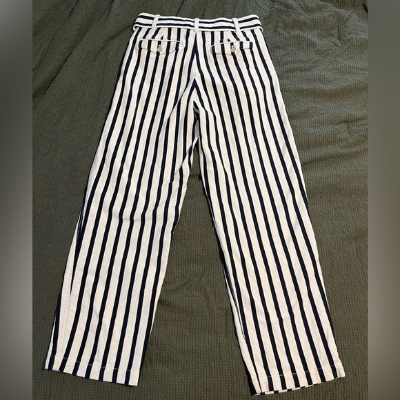 Striped Black and White Ralph Lauren Women’s pants - Picture 2 of 7